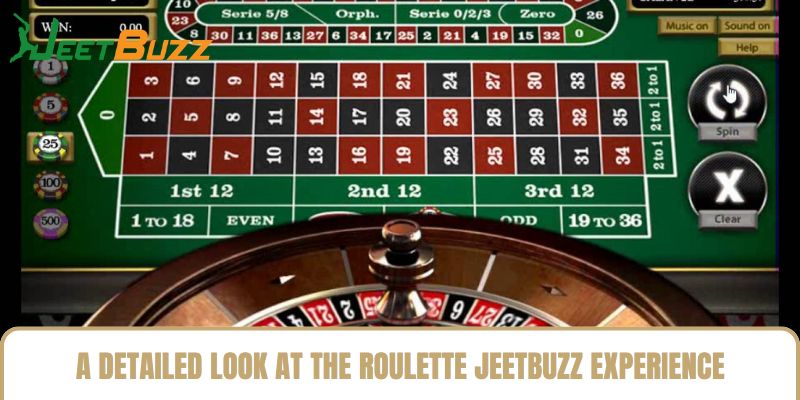 A Detailed Look at the Roulette Jeetbuzz Experience