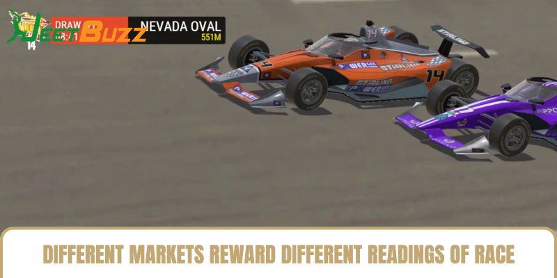 Different markets reward different readings of race performance Different markets reward different readings of race performance