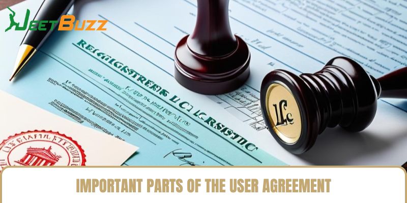 Important Parts of the User Agreement Important Parts of the User Agreement