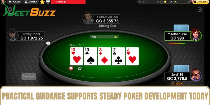 Practical guidance supports steady poker development today Practical guidance supports steady poker development today