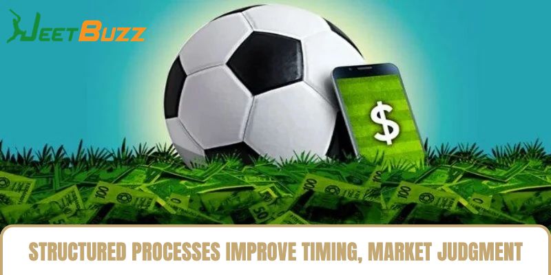 Structured processes improve timing, market judgment Structured processes improve timing, market judgment
