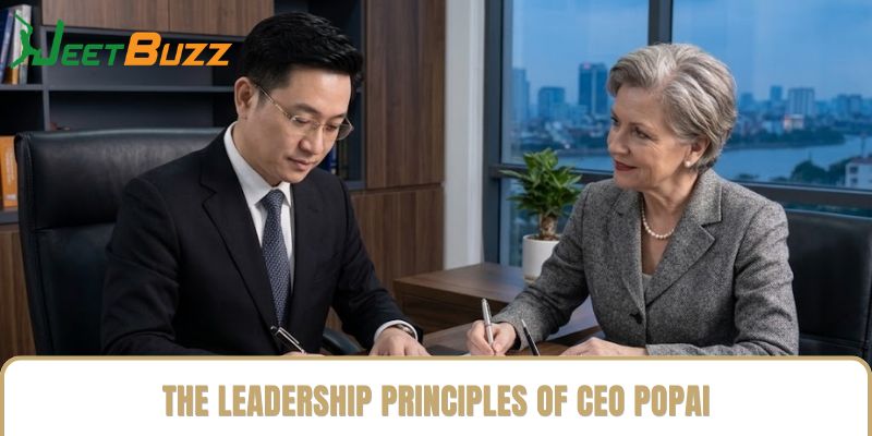 The Leadership Principles of CEO Popai The Leadership Principles of CEO Popai